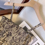 Трикотажный кардиган, платье, комплект, в стиле Шанель, с лямками, цветочный принт