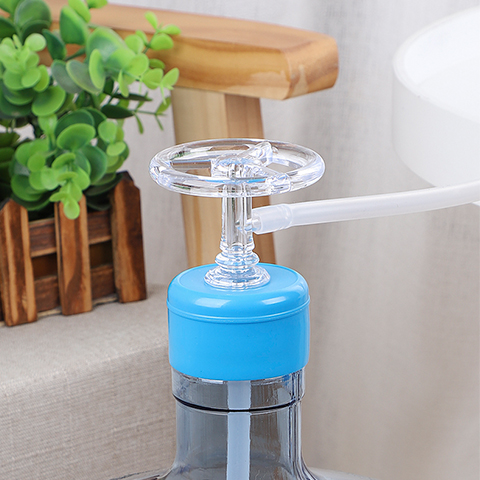 Household small mouth bucket dust plug bucket water filter silicone pump hose Kung Fu tea set tea ceremony accessories