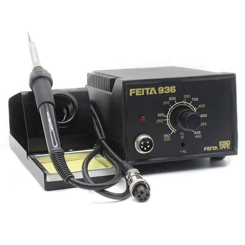 FEITA 936 soldering station constant temperature lead-free electric soldering iron handle 60W thermostat welding station tool