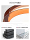 Bedroom Ceiling Lamp, Retro Mid-Century Style, Creative and High-End, Brown Round Bauhaus Study Master Bedroom Room Lighting Fixtures