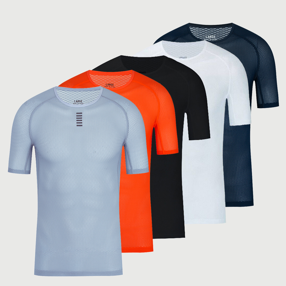 YKYWBIKE summer cycling sports men's breathable short-sleeved t-shirt bicycle top men's bicycle bottoming shirt