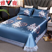 Summer princess wind summer mat girl heart cute summer skirt ice silk mat 5m double 2m air conditioning soft mat kit