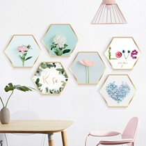 Rental house good things wall transformation ugly artifact rental poster wall stickers living room TV wall background paper self-adhesive