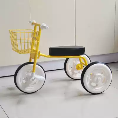 Children's tricycle 2-3-4 year old baby bicycle bicycle light baby trolley simple bicycle