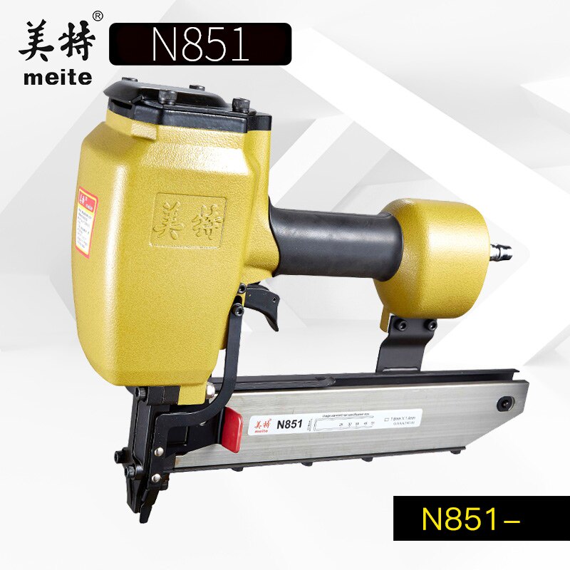 Meite N851 N851FG pneumatic code nail gun burst function U-shaped code nail gun door type N nail gun woodworking tools - Taobao