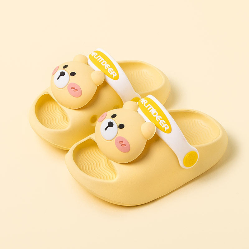 Japanese Imported Summer New Children's Slippers, Cute Cartoon Soft-Soled Indoor and Outdoor Strap-On Children's Clogs — 7