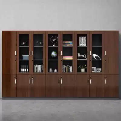 File cabinet data Cabinet wooden owner bookcase storage cabinet office background partition layered shelf cabinet