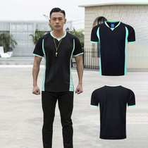 Basketball referee uniform custom match referee suit quick-drying football badminton referee short-sleeved tops and trousers