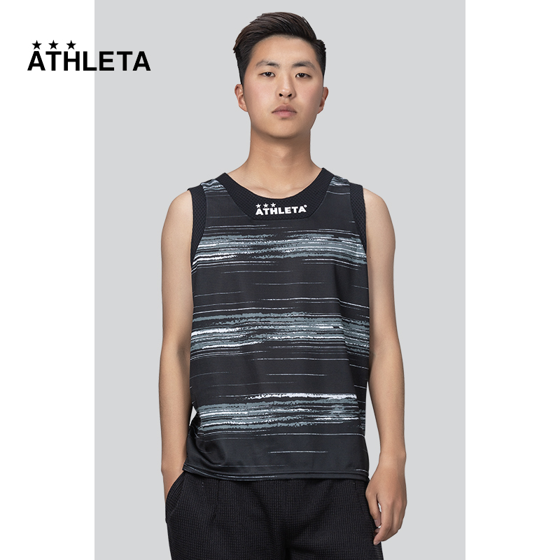 ATHLETA Ashilita short sleeve T-shirt male sport round collar trend vest running short sleeves 01089