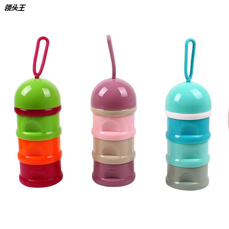 Manufacturers direct selling baby powder box independent layered milk powder powder outgoing toddler three-layer box snack box