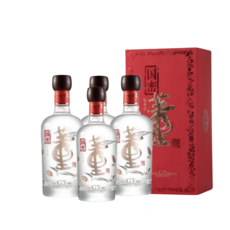 贵州董酒国密G3/G6董香型白酒54度500ml*4瓶整箱装送礼收藏佳品评价- 淘宝网