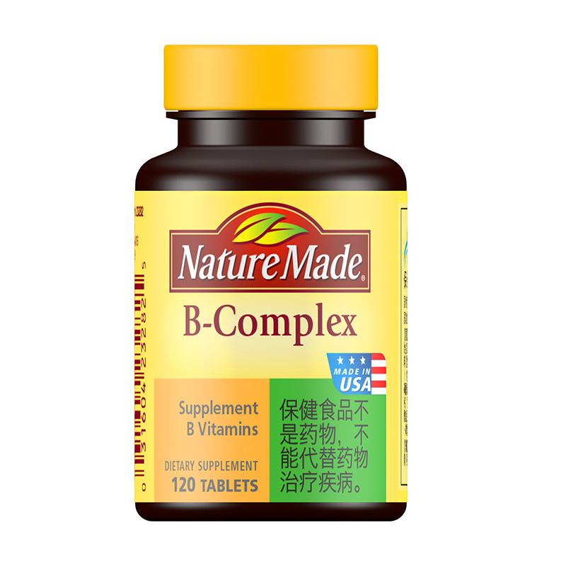 美国进口 Nature Made 天维美 复合B族维生素片 120片 天猫优惠券折后￥69包邮（￥239-170）