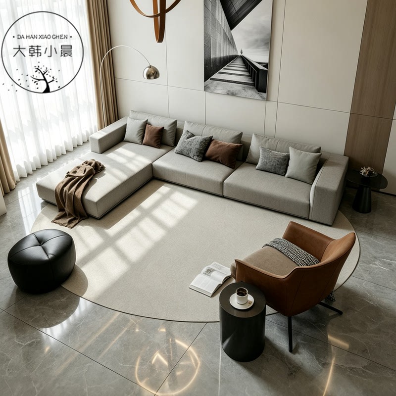Hotel Clubhouse Lobby Reception Sofa, Large Villa Open-Air Living Room Corner Sofa, Beauty Salon Leisure Sofa Hotel Clubhouse Lobby Reception Sofa, Large Villa Open-Air Living Room Corner Sofa, Beauty Salon Leisure Sofa