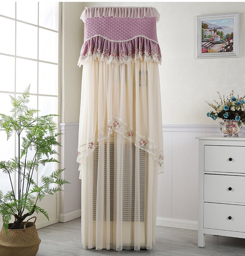 Air conditioner cover set Gree vertical square cabinet machine air conditioner cover Haiermei's living room cabinet type 3p air conditioner dust cover