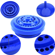 Plastic drill storage box Multi-function rotary drill disc grinding head tapping parts box Thickened plastic tool box 