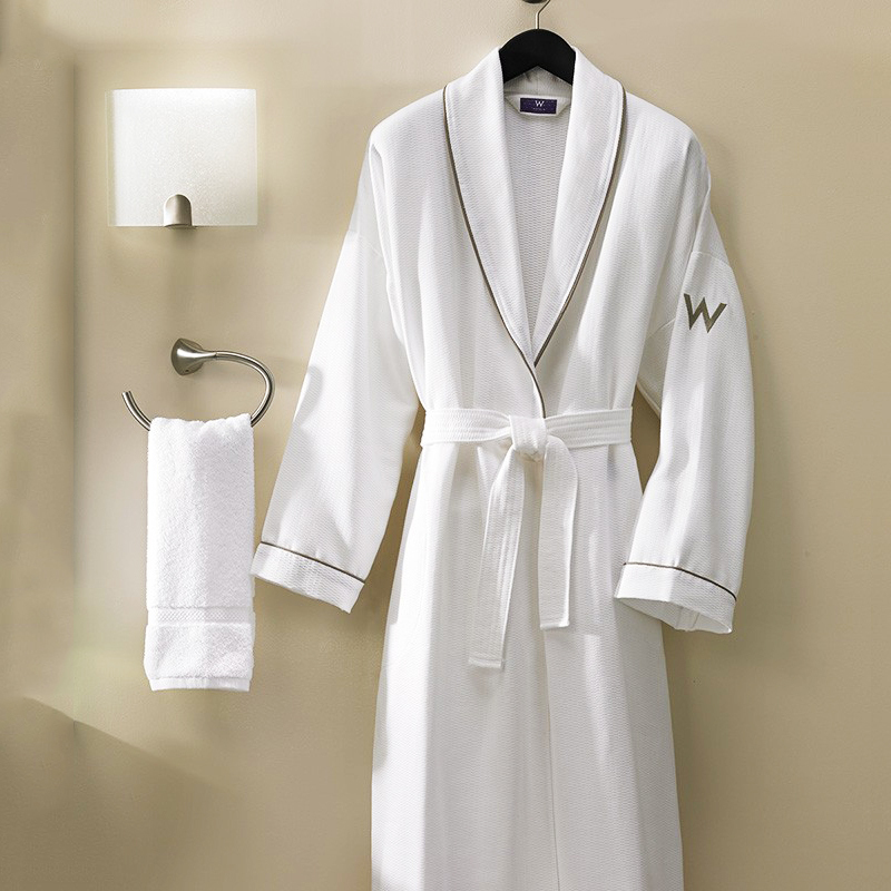 Five-Star W Hotel Marriott Bathrobe, Same Style as Sheraton, Absorbent, Adult Women's Ritz-Carlton Men's High-End Pure Cotton Five-Star W Hotel Marriott Bathrobe, Same Style as Sheraton, Absorbent, Adult Women's Ritz-Carlton Men's High-End Pure Cotton