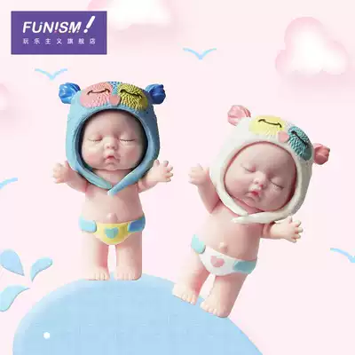 Playism Bieber Doll First Season Sleeping Baby Series Blind Box Tide Play Genuine Model Doll Gift