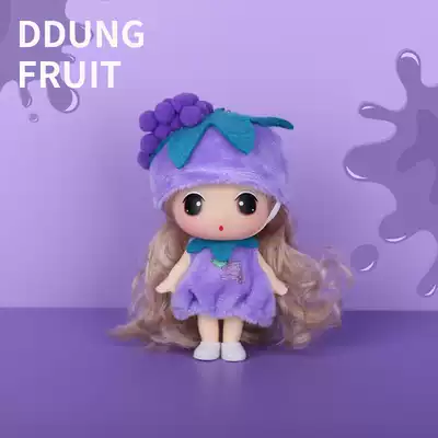 Playism winter doll fruit series blind box Tide play genuine model doll cute girl heart ornaments