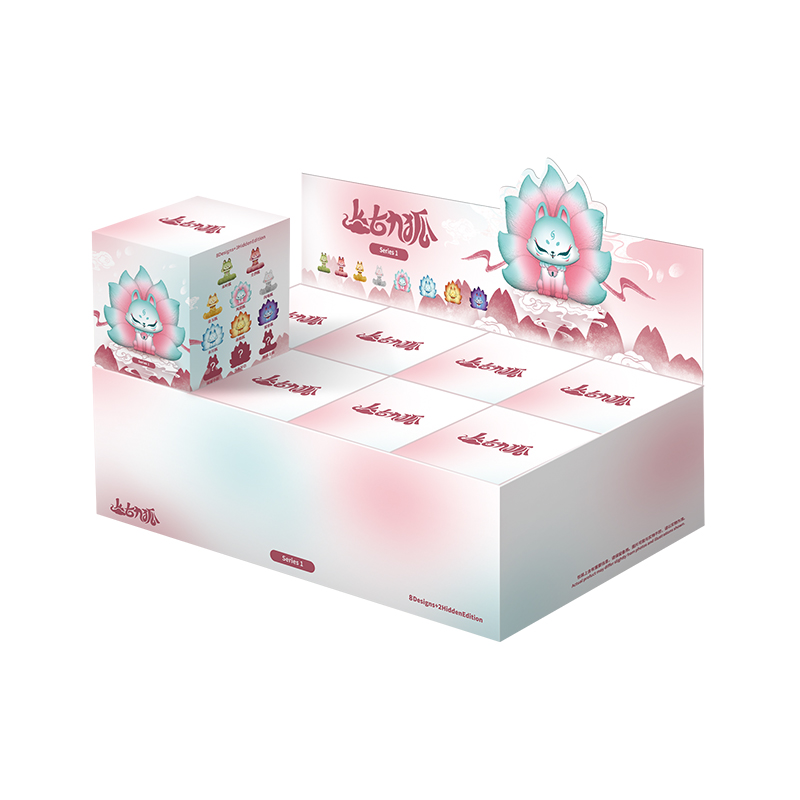 Whole Box - Ancient Nine Foxes Searching For Rain And Dew【 goods in stock 】  doctrine   ancient times Nine fox To cultivate Immortals series Blind box a crafty and villainous person full set Tide play Genuine Garage Kit