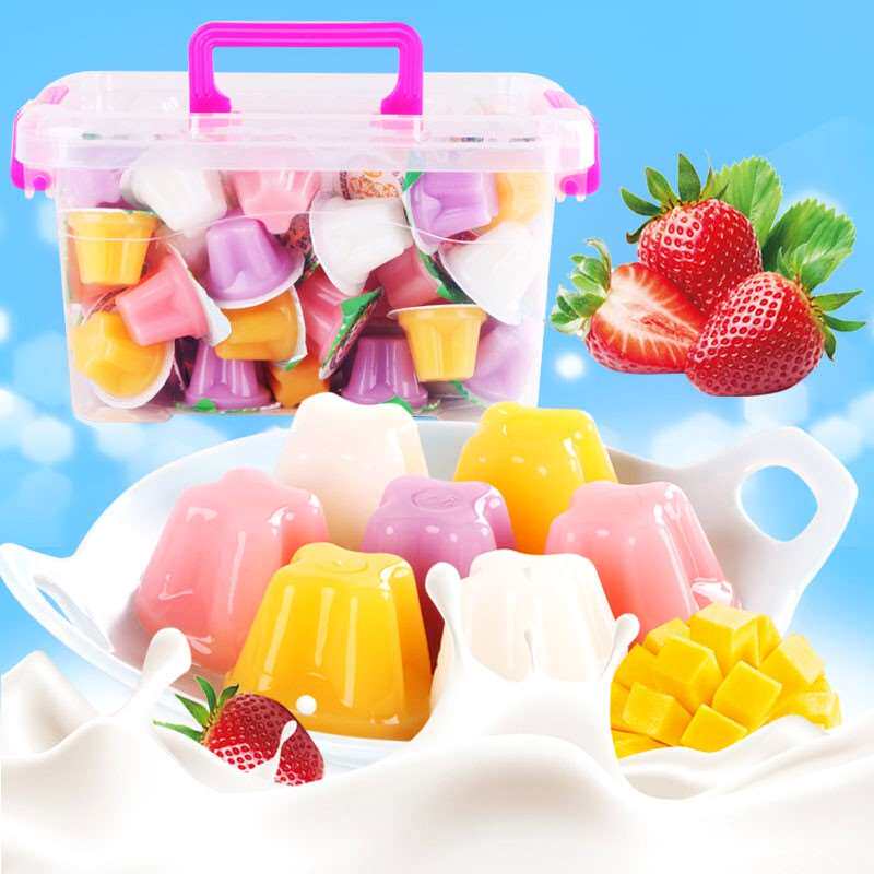 5 flavors jelly pudding 5 catties FCL 106 children's snacks spree summer summer snack food