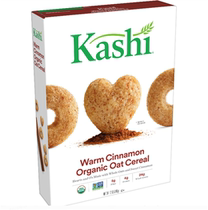 American Kashi organic breakfast ready-to-eat cereal cinnamon berries black cocoa