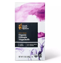 USA Good Organic roasted coffee beans espresso 340g