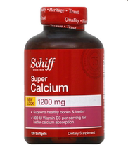 USA Schiff Super Calcium 1200mg Super Calcium containing D3 120 capsules