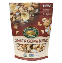 American Natures PathOrganic coconut cashew butter honey almond ready-to-eat cereal 312g