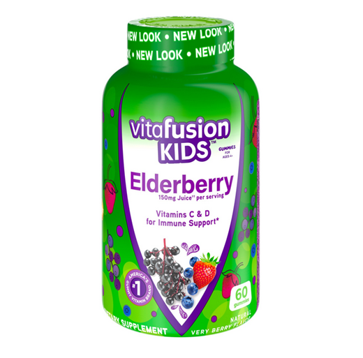 American Kids Elderberry elderberry vitamin gummy enhanced MIANY