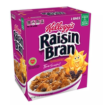 Kellogg Kelloggs Raisin Bran Raisin Bran Breakfast Cereals 2 1kg