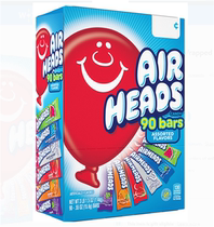 American Airheads Fruit flavor Air sugar Nutritional sugar Candy 90 bars