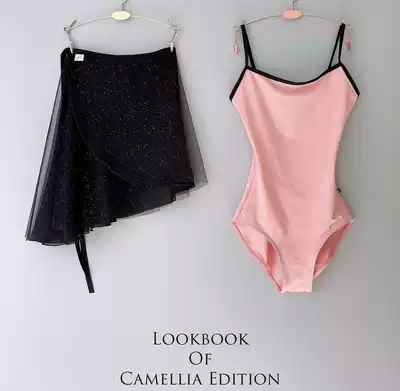 (6 9 new spot seconds)South Korea yoora Hepburn style ballet suspender practice suit is out of print