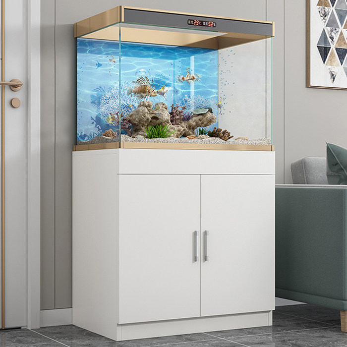 Custom small and medium-sized bottom cabinet living room fish tank floor cabinet base simple load-bearing aquarium fish tank shelf fish tank cabinet