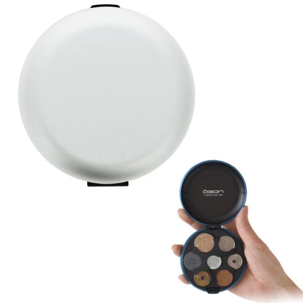 日币收纳分类神器推荐｜这款圆形硬币夹盒让我彻底告别钱包混乱！-零钱包-淘宝好物网