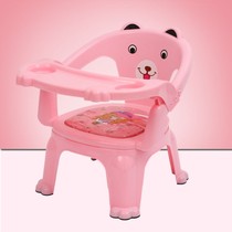 Baby stool with wheels Calling chair Multi-function childrens chair backrest chair Toddler small bench eating seat