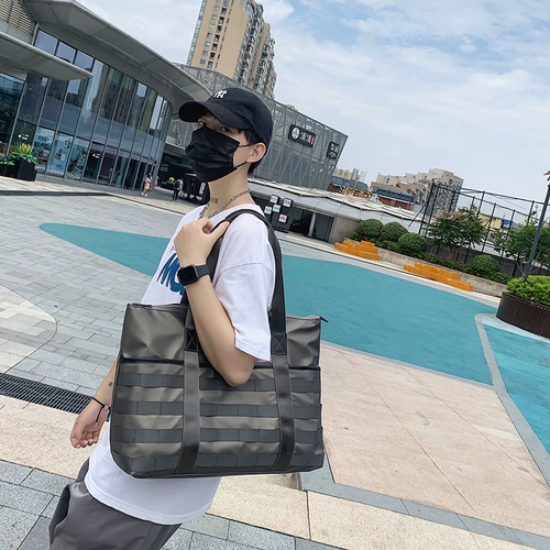 Вместительная и большая сумка для путешествий, сумка на одно плечо для путешествий, ткань оксфорд