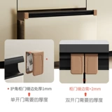 Шкаф G -обработка рука -Защитный крышка кухонный шкаф угловой угловой анти -хитичный мягкий тюки алюминиевый сплав Дверный шкаф