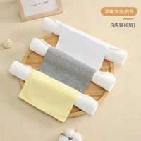 3 упаковки-[желтый + серый + белый] 6-слойное одностороннее пот.