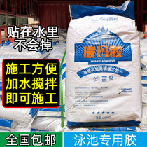 Swimming pool mosaic special Perma glue tile adhesive caulking two-in-one waterproof and anti-falling Perma glue accessories