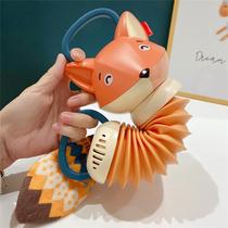 Baby Early Lessons Wisdom Music Accordion Emulation Mini Musical Instrument String Pearl Sound Key Violin Sound Light Children Toy