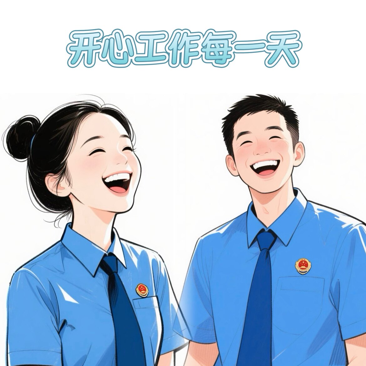小蓝帽毛绒文创礼品的LOGO