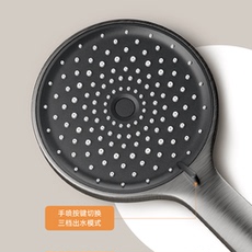 Термостатический набор 上杉pvd-工艺 极简装恒温淋浴花洒套 枪灰色浴缸全铜家用龙头