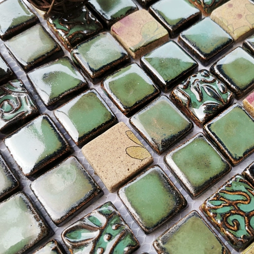 Ретро керамическая печь мозаика плитка плитка для ванной комнаты фон стена красная и лучшая вилла B & B Вилла культурный кирпич