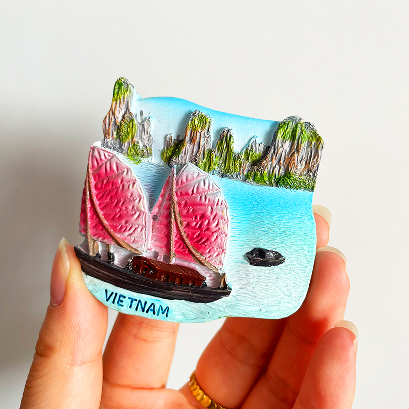 3D 3D Travel Of Refrigerator Sticker And Magnet Sticker Cities Around The World European Countries Tourism Souvenirs New Creative display picture 5