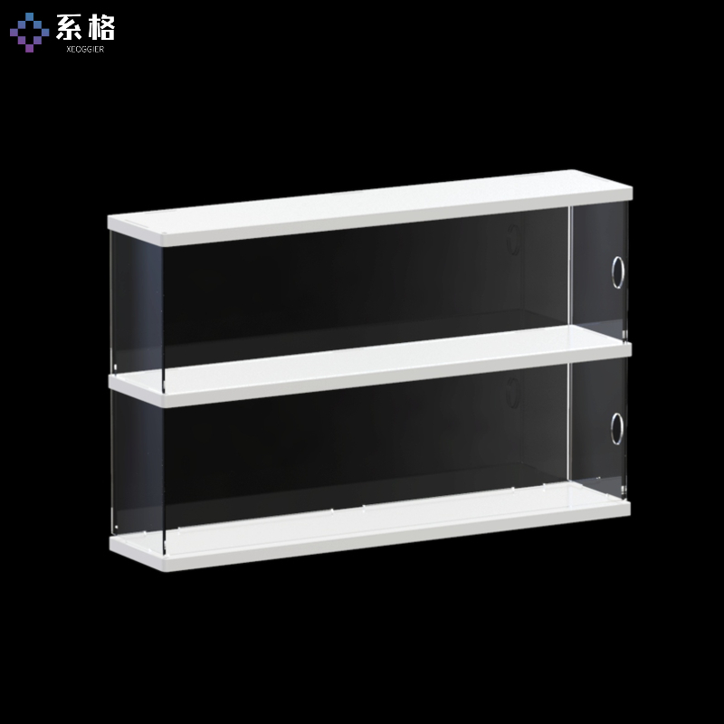 With a lamp blind box to collect display frame Acrylic handset Bubble Matt Collection Box Villa display cabinet