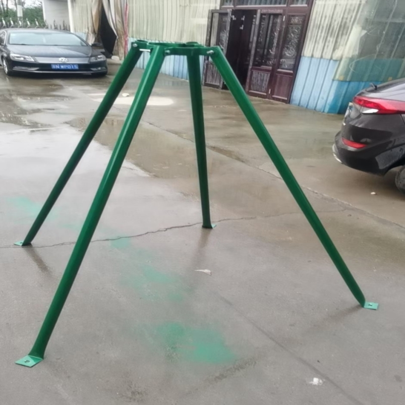 Bracket Sapling Green Trees Support Telescopic Rod Galvanized Steel Pipe Trees Support 3 Four-corner frame package fixing bracket