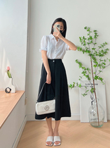 (QUIET SHOP) SKIRT PANTS 150 SMALL TALLER High Waist Western Clothing Pants