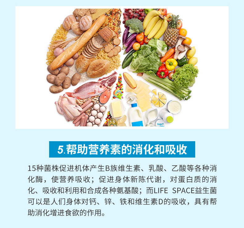 Bột sinh học không gian 64 tỷ nhập khẩu men vi sinh Úc điều hòa sản phẩm chăm sóc sức khỏe đường tiêu hóa - Thức ăn bổ sung dinh dưỡng viên vitamin c