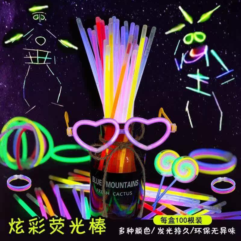 Fairy Sticks Smoke over fire Firefly Firefly Dance Props to a concert of the Seven Colorful Nightclub