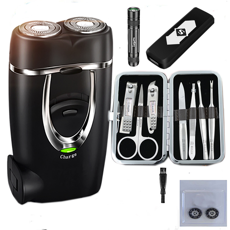 Shave Knives Electric Men's Razor Blades Full Body Washed Cutter Head Intelligent Rechargeable With Shaved Beard Cutter Shave Knife